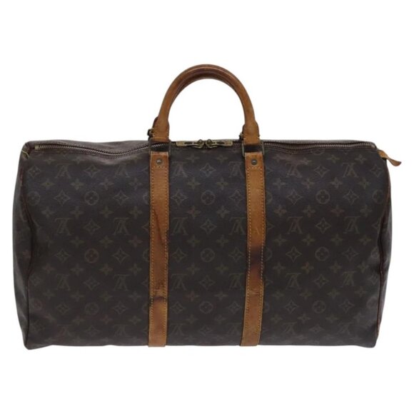 LOUIS VUITTON Monogram Keepall 50 Boston Bag - Picture 1 of 16